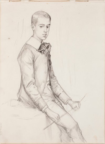 Ohne Titel von Albert Edelfelt
