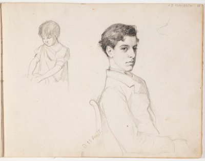 Ohne Titel von Albert Edelfelt