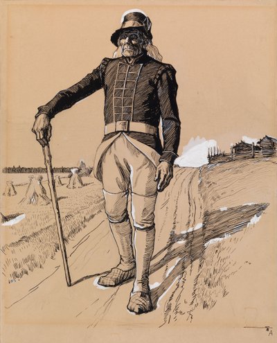 Ohne Titel von Albert Edelfelt