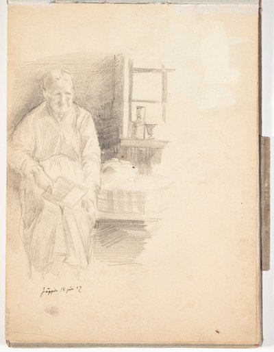 Ohne Titel von Albert Edelfelt