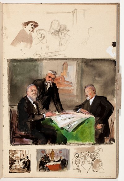 Ohne Titel von Albert Edelfelt