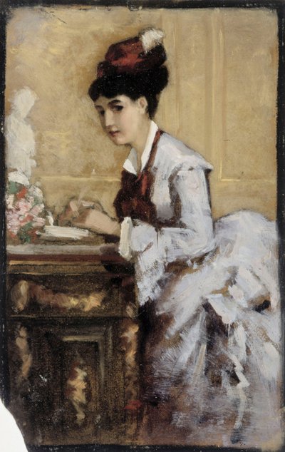 Ohne Titel von Albert Edelfelt