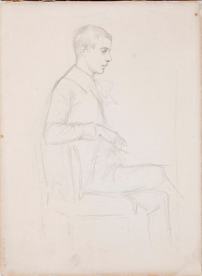 Ohne Titel von Albert Edelfelt