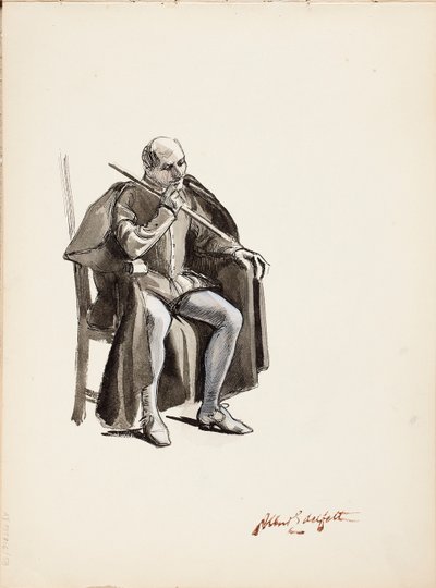 Ohne Titel von Albert Edelfelt