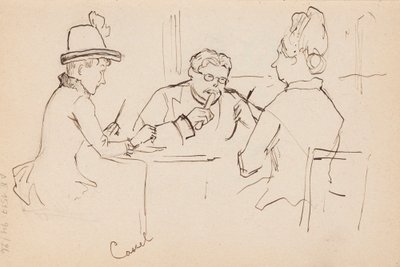 Ohne Titel von Albert Edelfelt