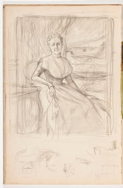 Ohne Titel von Albert Edelfelt