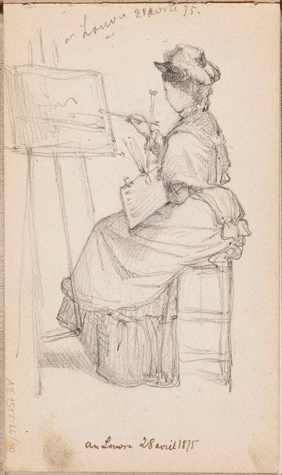 Ohne Titel von Albert Edelfelt