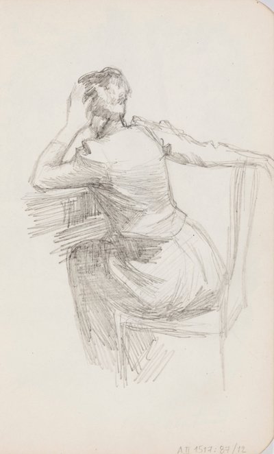 Ohne Titel von Albert Edelfelt