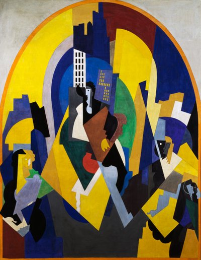 Gegliederter Raum nach Plan von Albert Gleizes