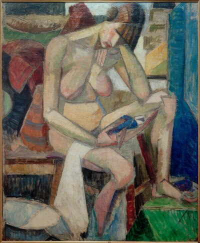 Sitzender Akt von Albert Gleizes