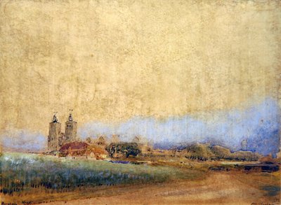 Reculver, Kent von Albert Goodwin