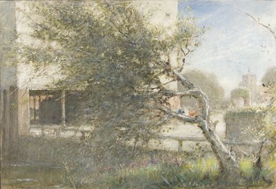 Sturry bei Canterbury, um 1860-1932 von Albert Goodwin