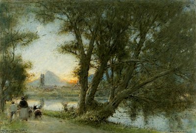 Das Dorf von... von Albert Goodwin