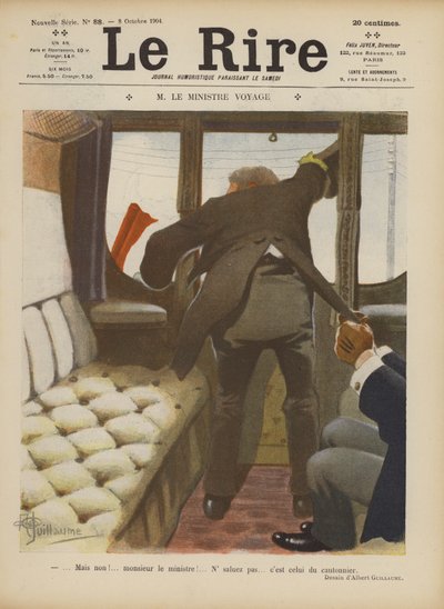 Illustration für Le Rire von Albert Guillaume