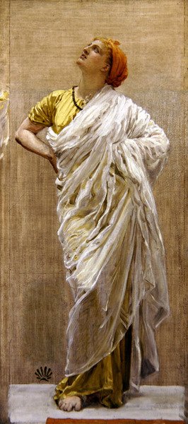 Studie für Vögel, ca. 1878 von Albert Joseph Moore