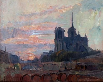 PINTURA. Künstler: ALBERT LEBOURG. Lage: PRIVATSAMMLUNG, MADRID, SPANIEN von Albert Lebourg