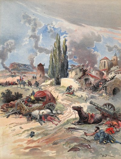 Verwüstung der Provence, Illustration aus 