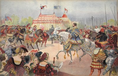 Das Feld des Goldenen Tuchs, Illustration aus 