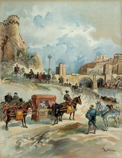 Marguerite von Angoulême von Albert Robida