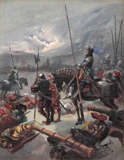 In der Nacht von Marignan, Illustration aus 