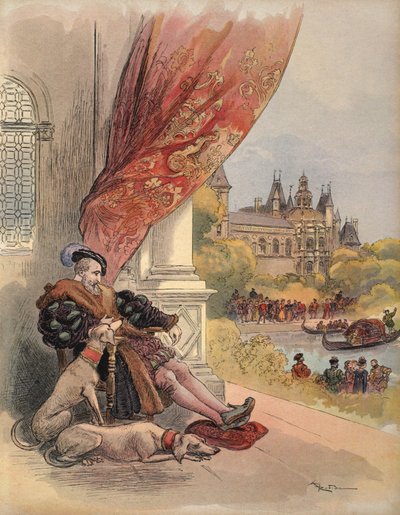 Die letzten Tage von Franz I., Illustration aus 