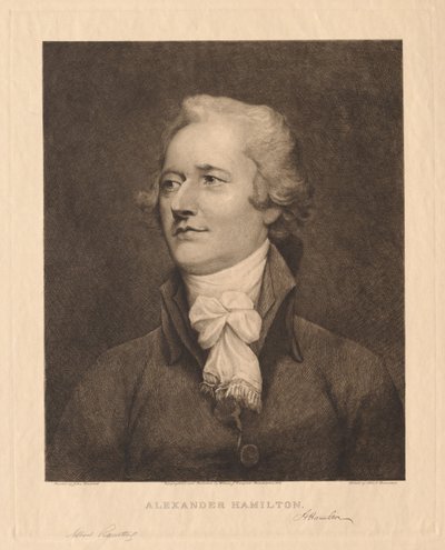 Alexander Hamilton, 1895 von Albert Rosenthal