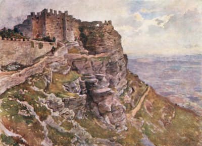 Schloss von Monte San Giuliano von Alberto Pisa