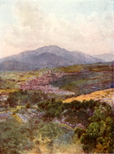 Subiaco vom Kloster St. Benedikt von Alberto Pisa