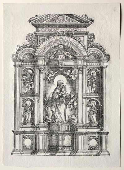 Altar mit der Schönen Maria von Regensburg, 1520 von Albrecht Altdorfer