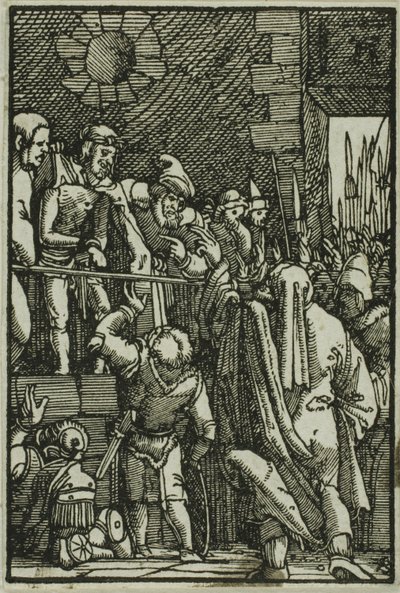 Ecce Homo, aus Der Fall und die Erlösung des Menschen von Albrecht Altdorfer