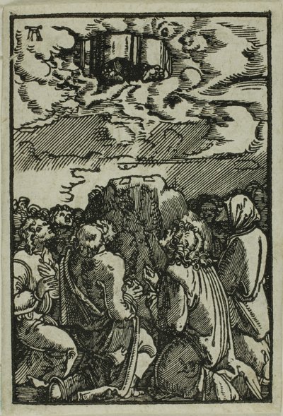 Die Himmelfahrt, aus Der Fall und die Erlösung des Menschen von Albrecht Altdorfer