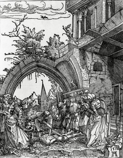 Die Enthauptung von Johannes dem Täufer von Albrecht Altdorfer