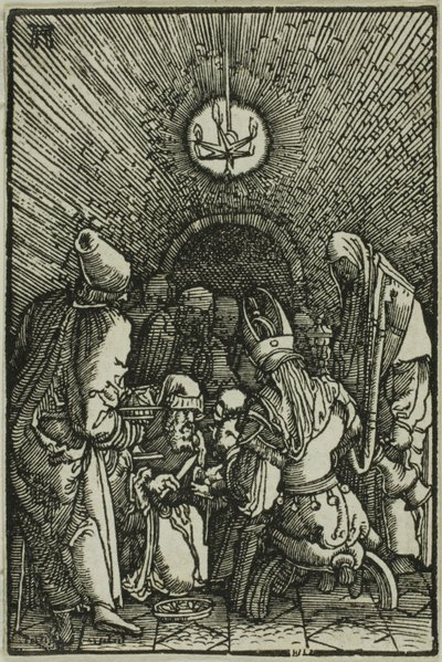 Die Beschneidung, aus Der Fall und die Erlösung des Menschen von Albrecht Altdorfer