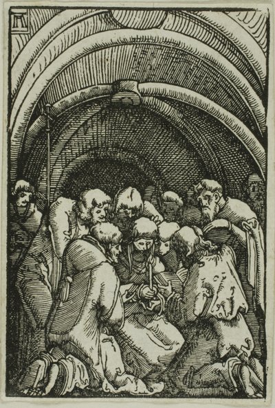 Der Tod der Jungfrau, aus Der Fall und die Erlösung des Menschen von Albrecht Altdorfer