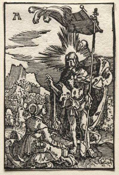 Der Fall und die Erlösung des Menschen: Christus erscheint der Heiligen Maria Magdalena von Albrecht Altdorfer