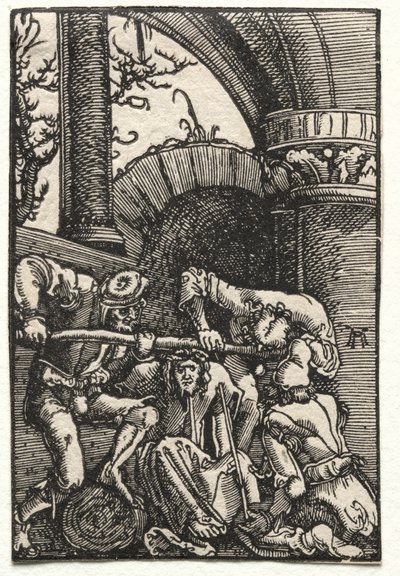 Der Fall und die Erlösung des Menschen: Christus mit Dornen gekrönt von Albrecht Altdorfer
