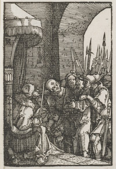 Der Fall und die Erlösung des Menschen: Christus vor Pilatus von Albrecht Altdorfer
