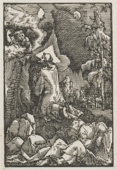 Der Fall und die Erlösung des Menschen: Christus am Ölberg von Albrecht Altdorfer