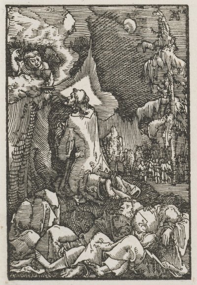 Der Fall und die Erlösung des Menschen: Christus am Ölberg, um 1515 von Albrecht Altdorfer