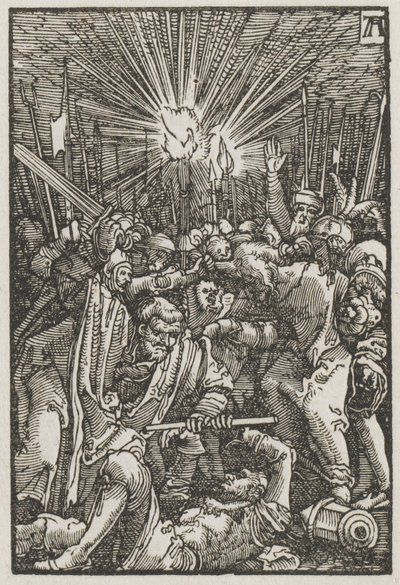 Der Fall und die Erlösung des Menschen: Christus wird gefangen genommen von Albrecht Altdorfer