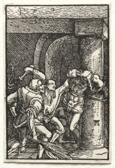 Der Fall und die Erlösung des Menschen: Geißelung Christi von Albrecht Altdorfer