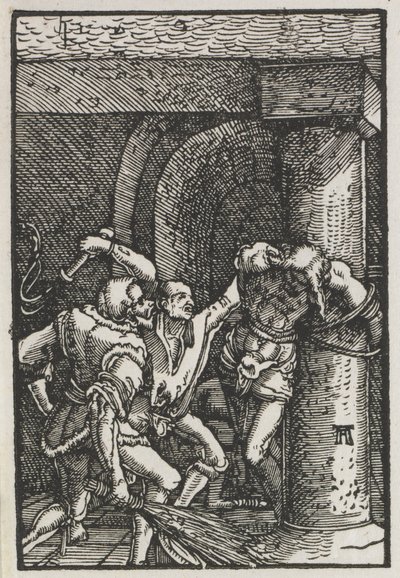 Der Fall und die Erlösung des Menschen: Geißelung Christi von Albrecht Altdorfer