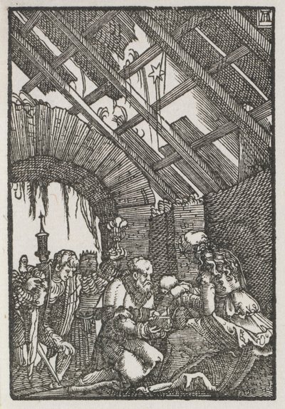 Der Fall und die Erlösung des Menschen: Die Anbetung der Könige, ca. 1515 von Albrecht Altdorfer