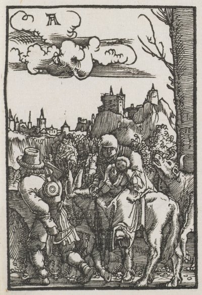 Der Fall und die Erlösung des Menschen: Die Flucht nach Ägypten von Albrecht Altdorfer