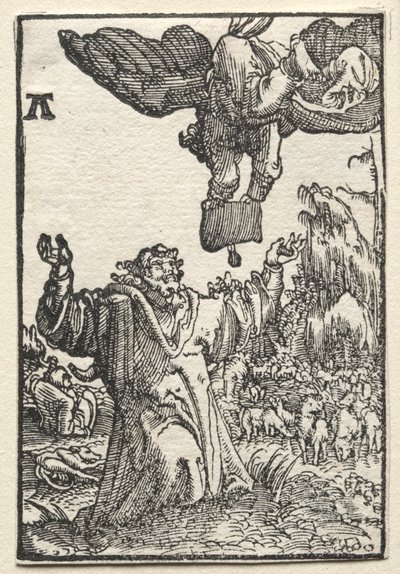 Der Fall und die Erlösung des Menschen: Die Botschaft des Engels an Joachim von Albrecht Altdorfer