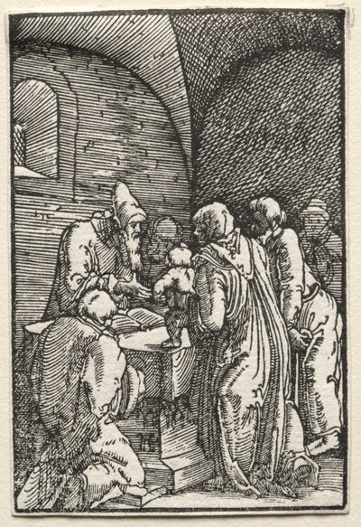 Der Fall und die Erlösung des Menschen: Die Darstellung Christi im Tempel von Albrecht Altdorfer