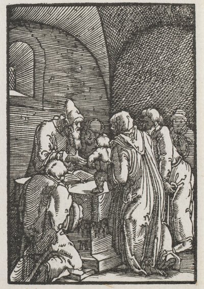Der Fall und die Erlösung des Menschen: Die Darstellung Christi im Tempel von Albrecht Altdorfer