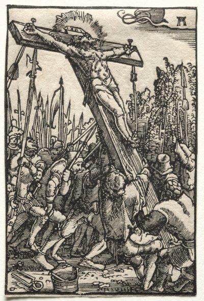 Der Fall und die Erlösung des Menschen: Die Kreuzaufrichtung von Albrecht Altdorfer