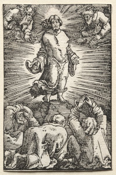 Der Fall und die Erlösung des Menschen: Die Verklärung, um 1515 von Albrecht Altdorfer