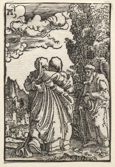 Der Fall und die Erlösung des Menschen: Die Heimsuchung von Albrecht Altdorfer